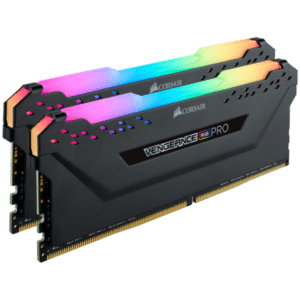 Corsair Vengeance RGB Pro 16GB (2x8GB) 3600MHz C18 DDR4 DRAM Memory Kit - Black