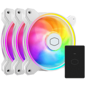Cooler Master MasterFan MF120 Halo² White 3in1 ARGB 120mm Case Fan