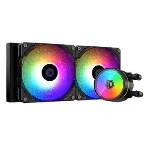 ID-Cooling ZoomFlow 240 XT V2 ARGB AIO 240mm Liquid CPU Cooler - Black