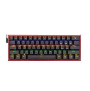 Redragon FIZZ Rainbow K617 Wired Mechanical Keyboard - Blue Switches