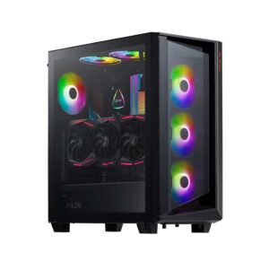 XPG Cruiser ARGB Mid-Tower ATX Gaming Case - Black